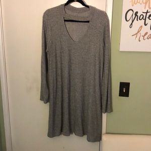 Plus size gray dress. American Eagle. Rarely worn.